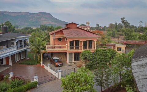 Hideout 3 Bhk Villa - Bird's eye view of the villa
